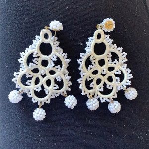 Statement earrings, Jcrew